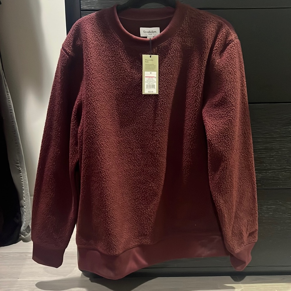 Burgundy Sherpa